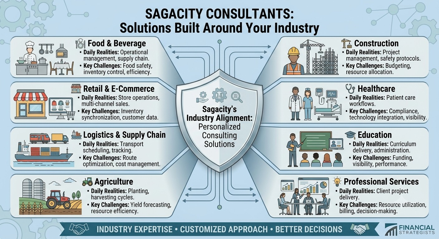 Industries SagaCity Serves in UAE